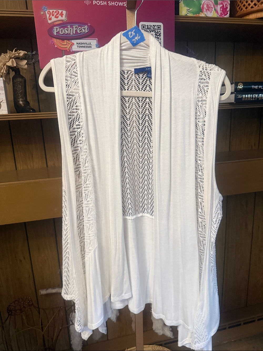 Apt 9 Kimono Vest